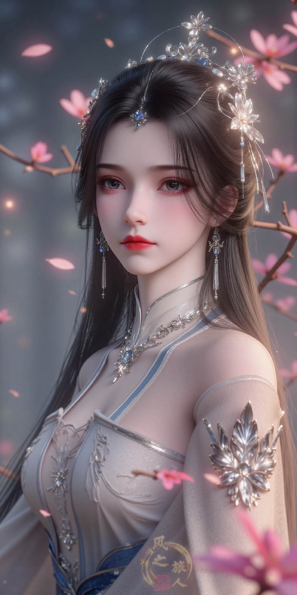 图片[32]-AI绘画 767 国漫女神[47P] – 速更版-美库