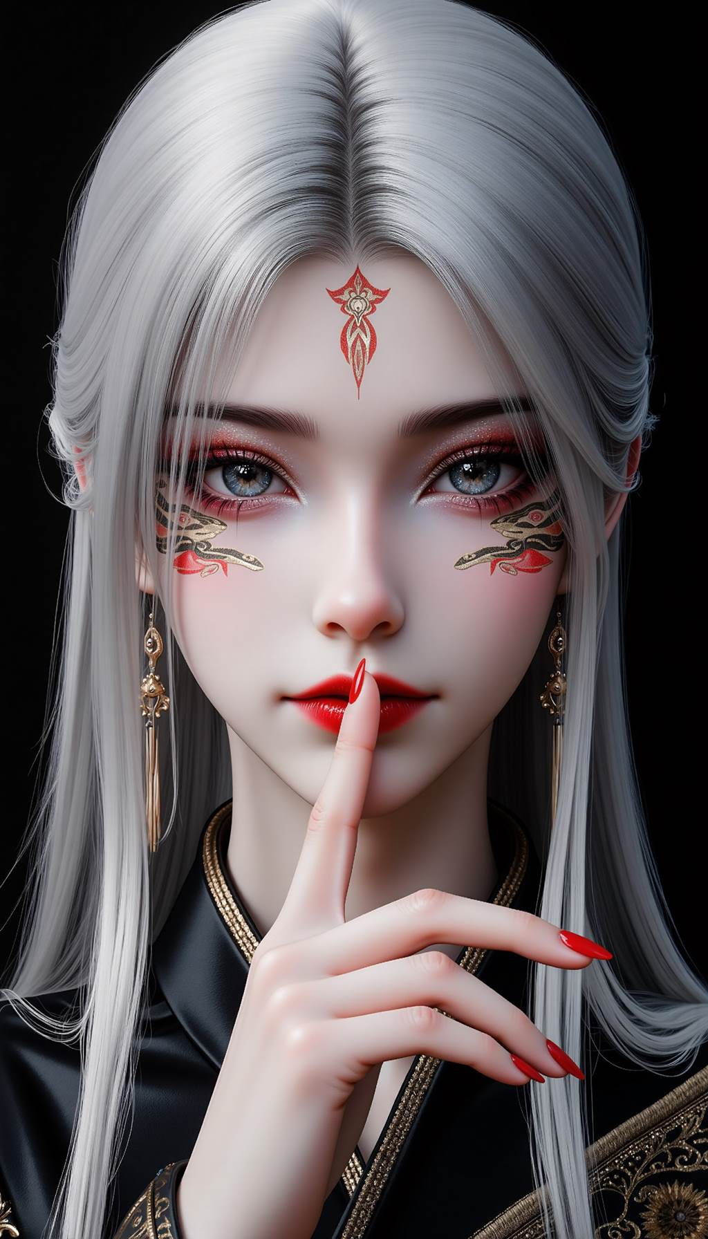 图片[33]-AI绘画 767 国漫女神[47P] – 速更版-美库