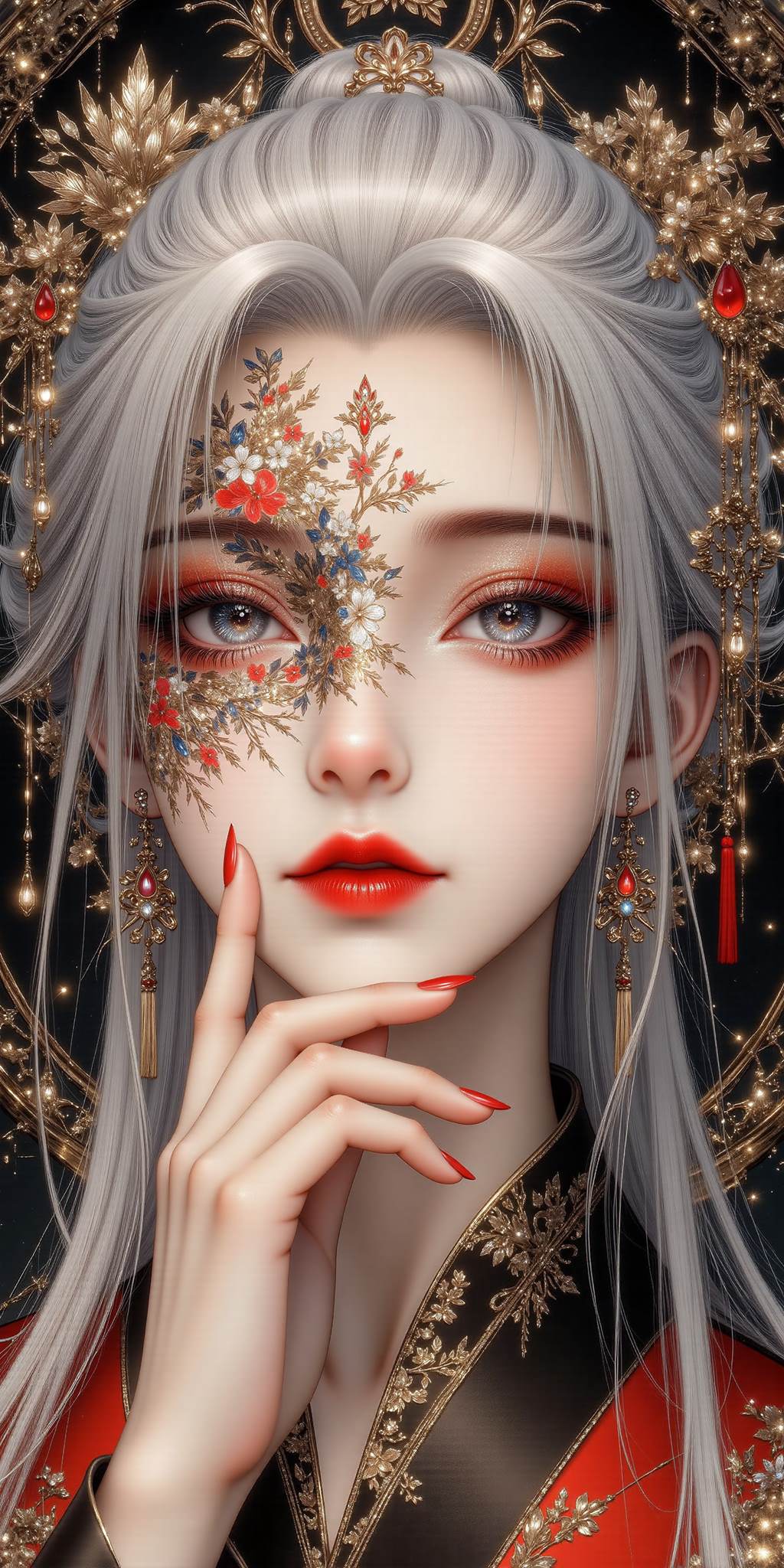 图片[46]-AI绘画 767 国漫女神[47P] – 速更版-美库