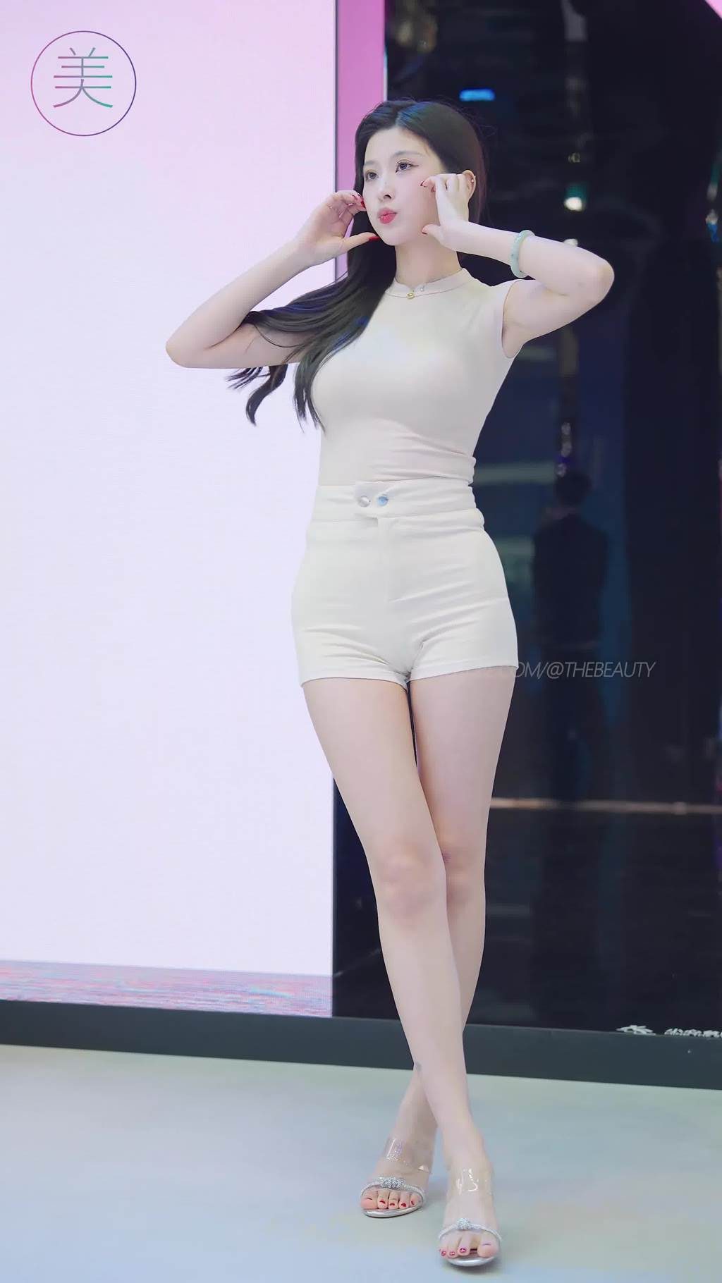 图片[29]-NO.1523 2024 广州车展 网红美女车模 beautyleg LOOKBOOK 04[30P] – 速更版-美库