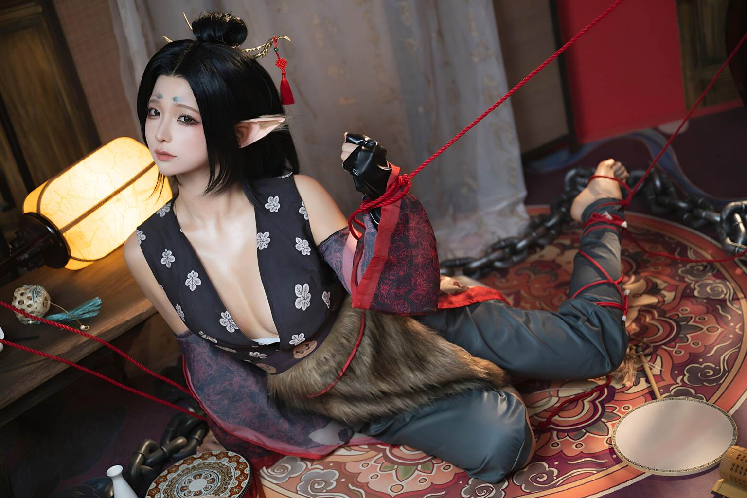 图片[10]-蠢沫沫 – 黑神话 萍萍[48P] – 速更版-美库