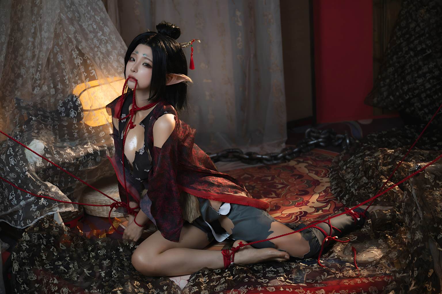 图片[20]-蠢沫沫 – 黑神话 萍萍[48P] – 速更版-美库