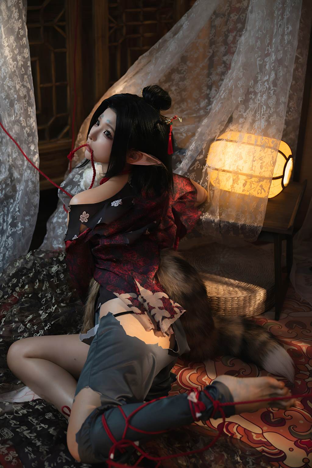 图片[26]-蠢沫沫 – 黑神话 萍萍[48P] – 速更版-美库