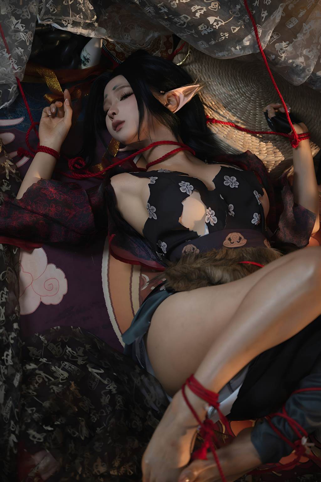 图片[36]-蠢沫沫 – 黑神话 萍萍[48P] – 速更版-美库