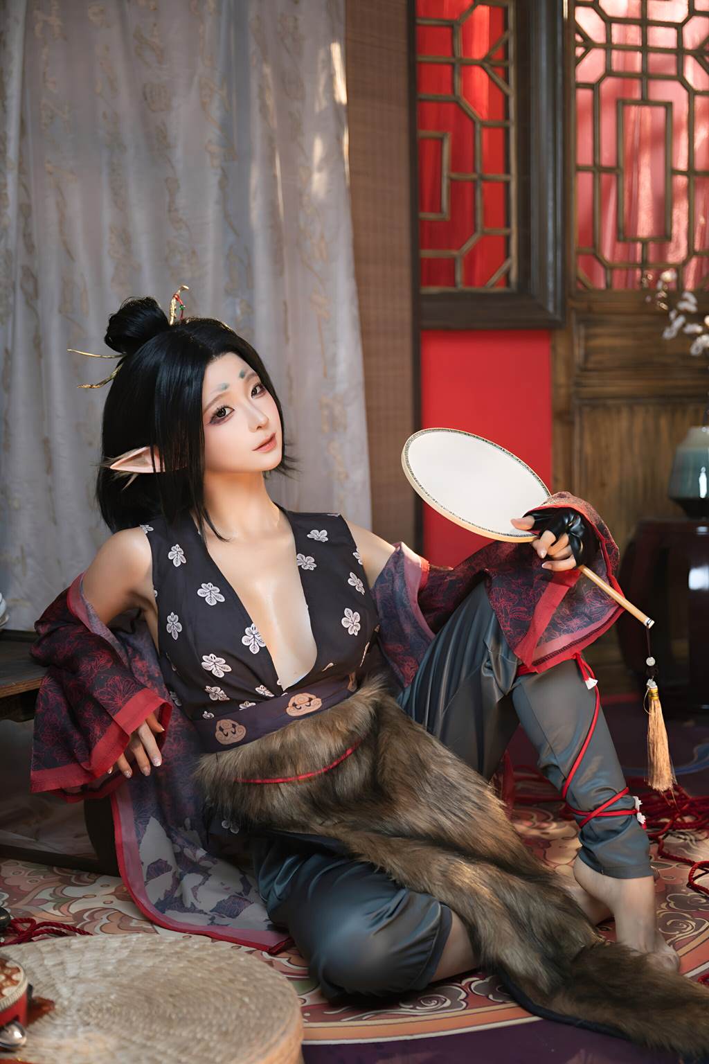 图片[49]-蠢沫沫 – 黑神话 萍萍[48P] – 速更版-美库