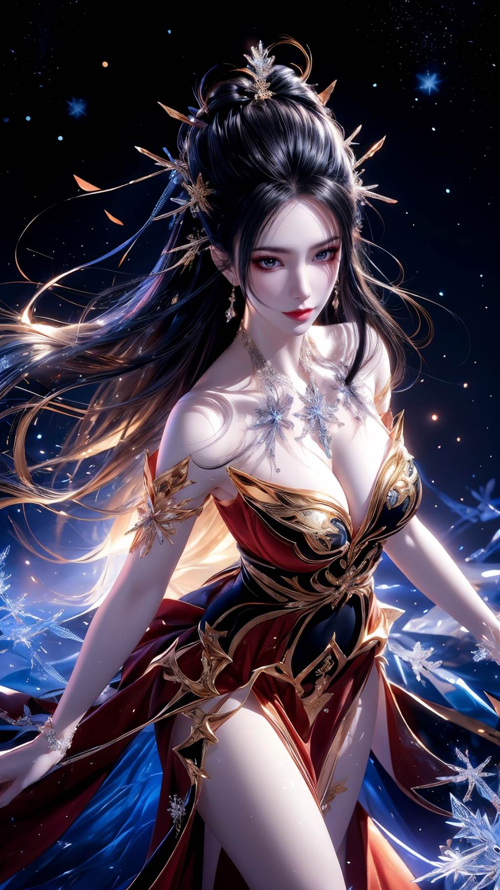 图片[13]-AI绘画 769 天行九歌-焰灵姬[61P] – 速更版-美库