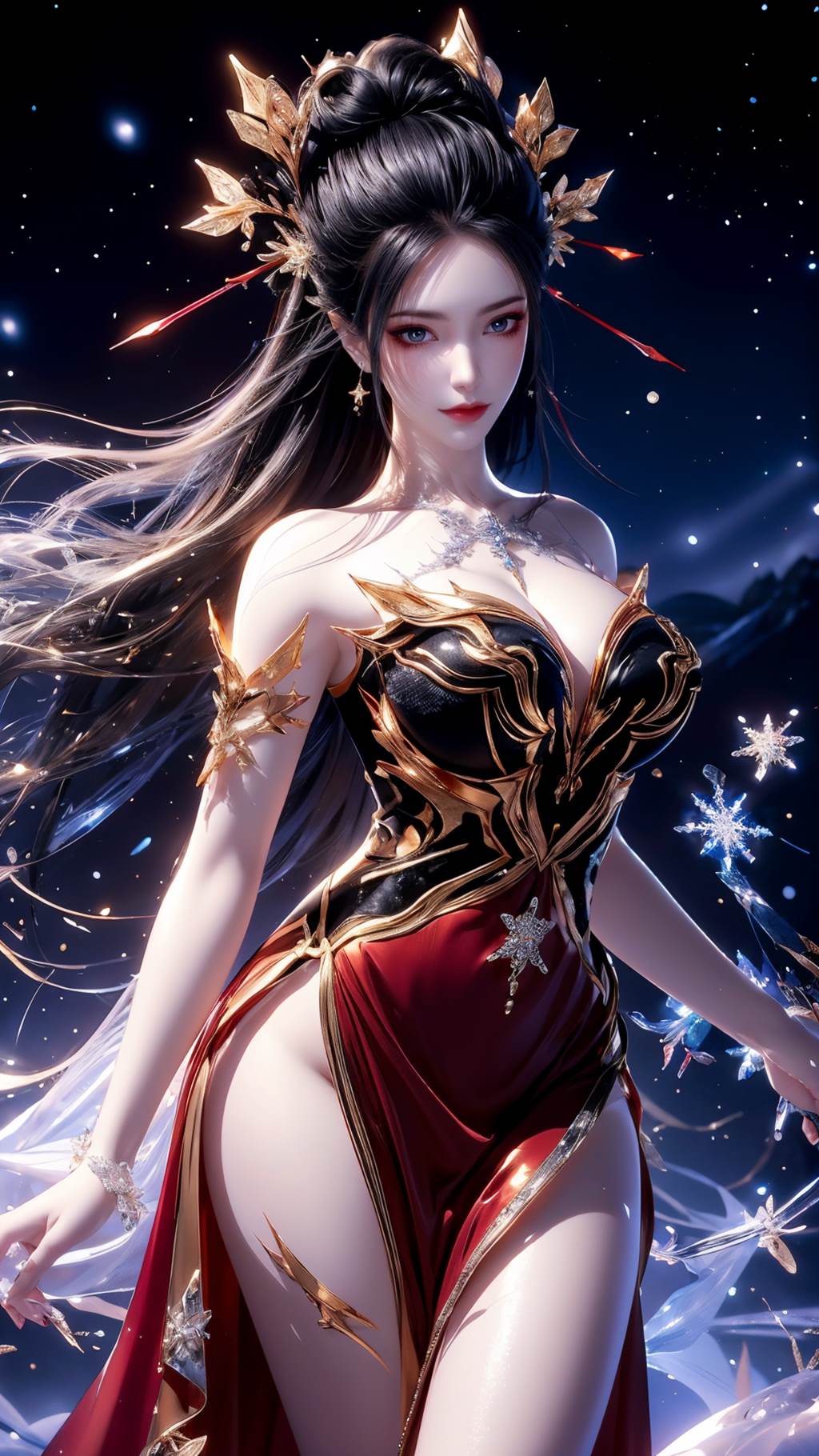 图片[15]-AI绘画 769 天行九歌-焰灵姬[61P] – 速更版-美库