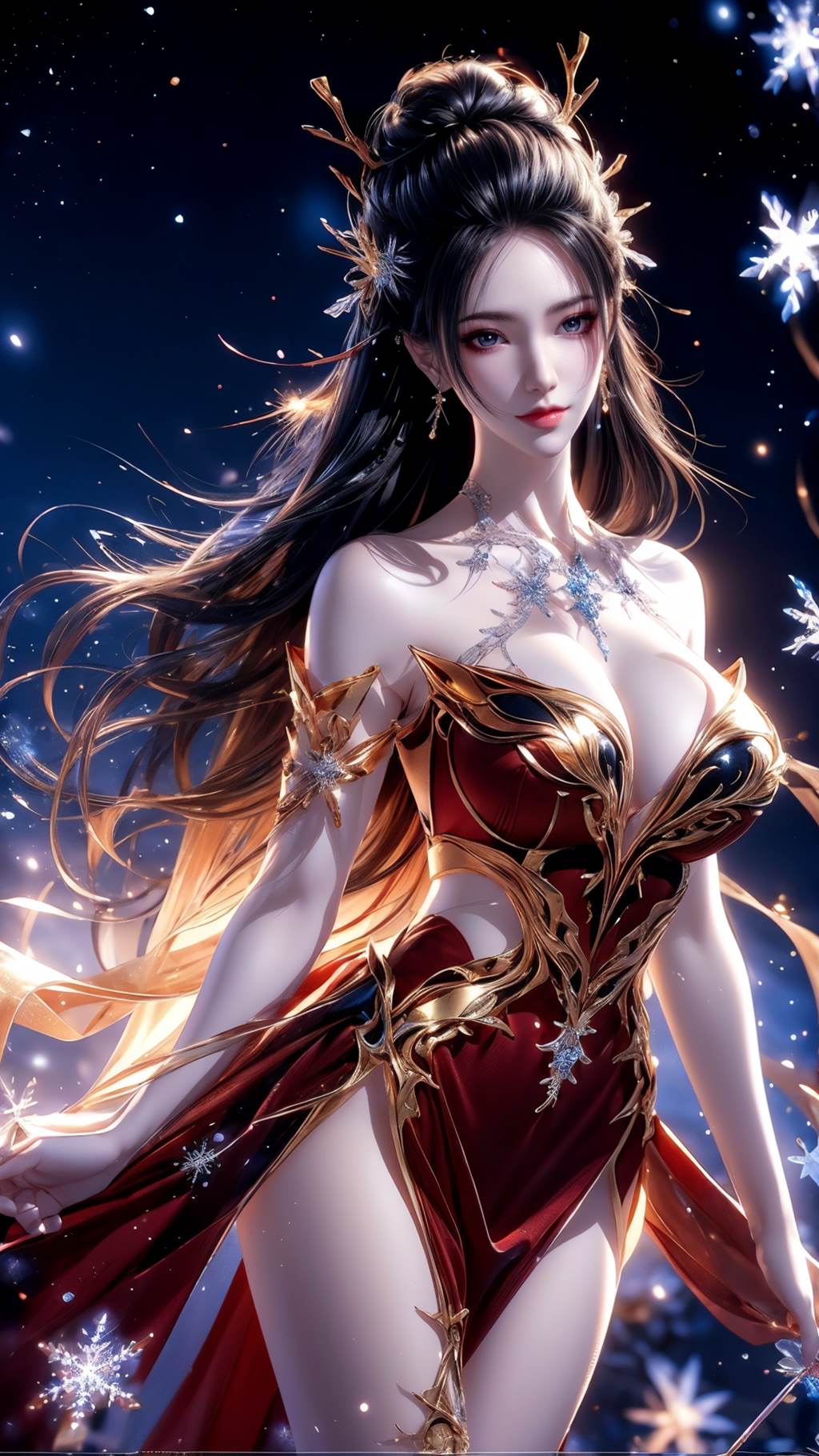 图片[17]-AI绘画 769 天行九歌-焰灵姬[61P] – 速更版-美库