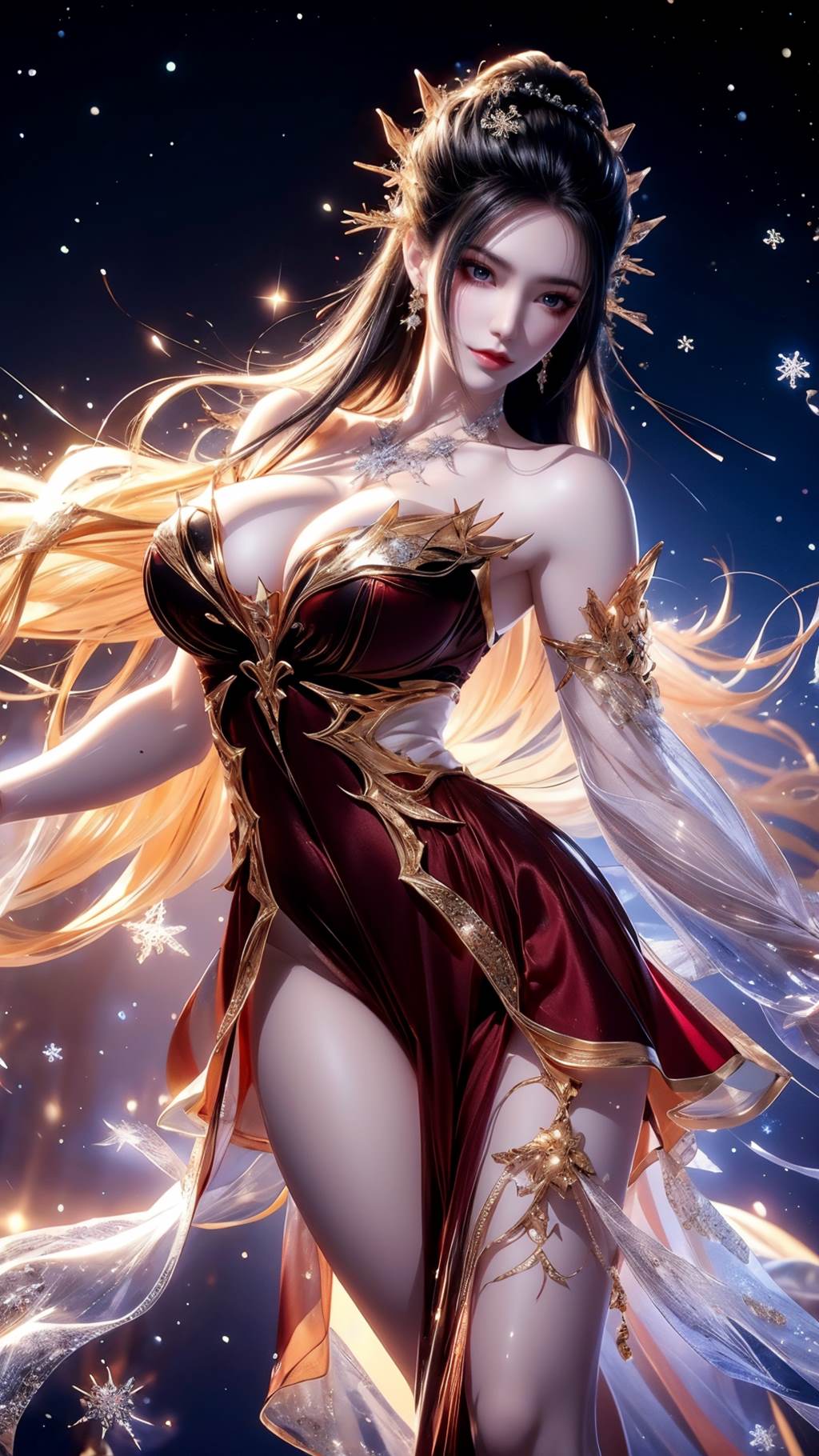 图片[24]-AI绘画 769 天行九歌-焰灵姬[61P] – 速更版-美库