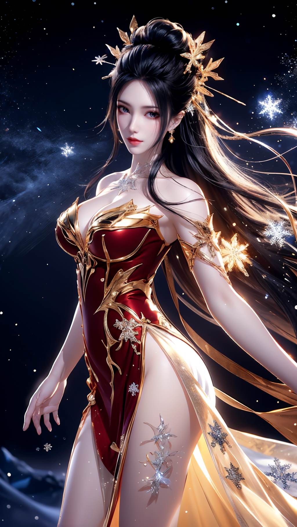 图片[31]-AI绘画 769 天行九歌-焰灵姬[61P] – 速更版-美库