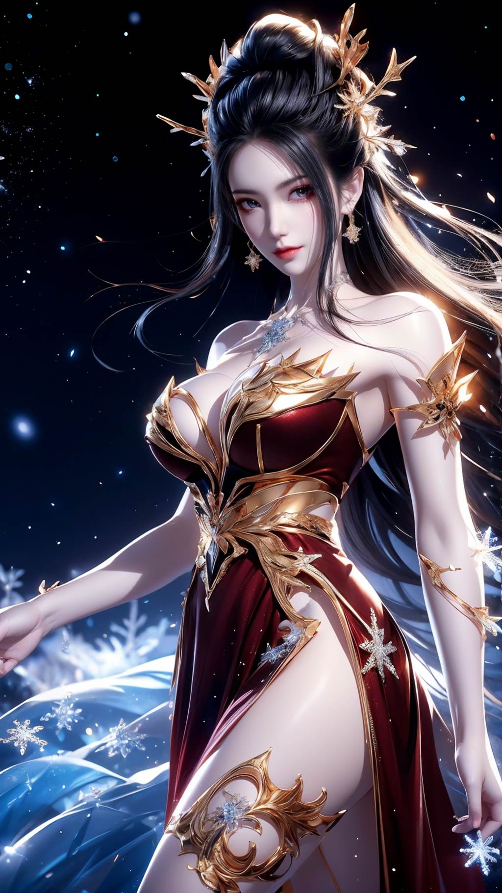 图片[35]-AI绘画 769 天行九歌-焰灵姬[61P] – 速更版-美库