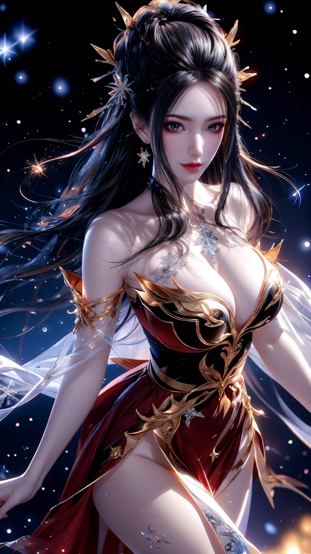 图片[36]-AI绘画 769 天行九歌-焰灵姬[61P] – 速更版-美库