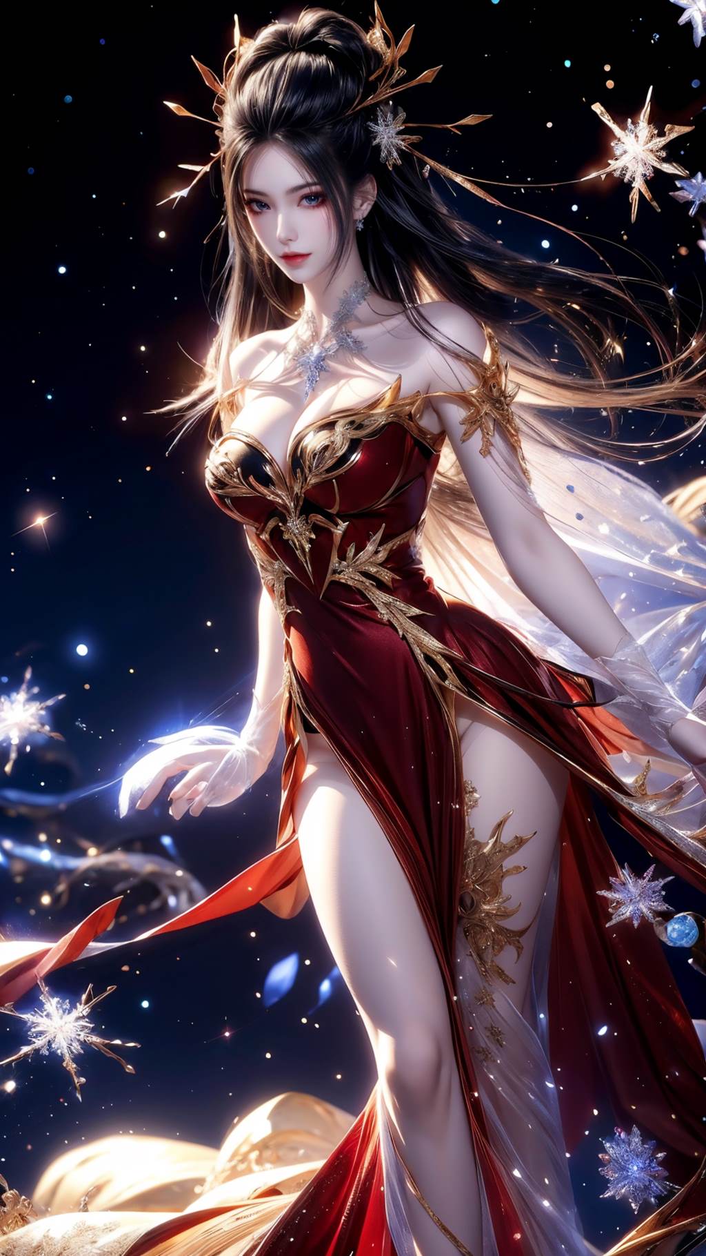 图片[43]-AI绘画 769 天行九歌-焰灵姬[61P] – 速更版-美库