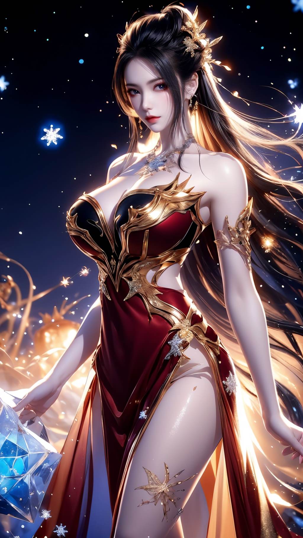 图片[44]-AI绘画 769 天行九歌-焰灵姬[61P] – 速更版-美库