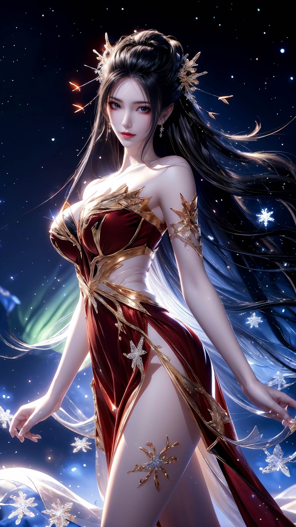 图片[46]-AI绘画 769 天行九歌-焰灵姬[61P] – 速更版-美库