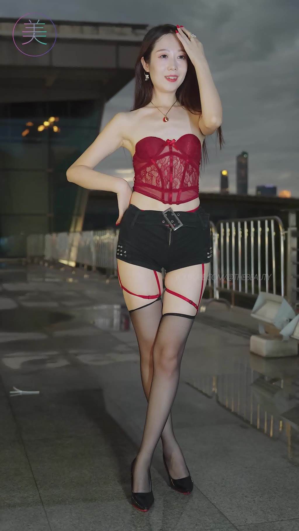 图片[25]-NO.1525 2024 广州车展 网红美女车模 beautyleg LOOKBOOK 06[30P] – 速更版-美库