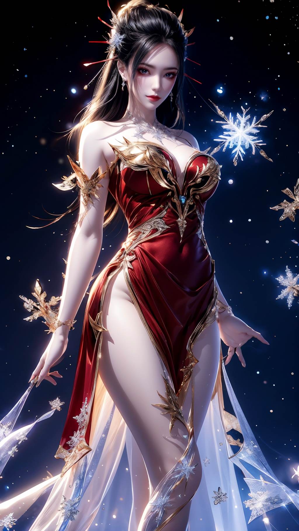 图片[51]-AI绘画 769 天行九歌-焰灵姬[61P] – 速更版-美库