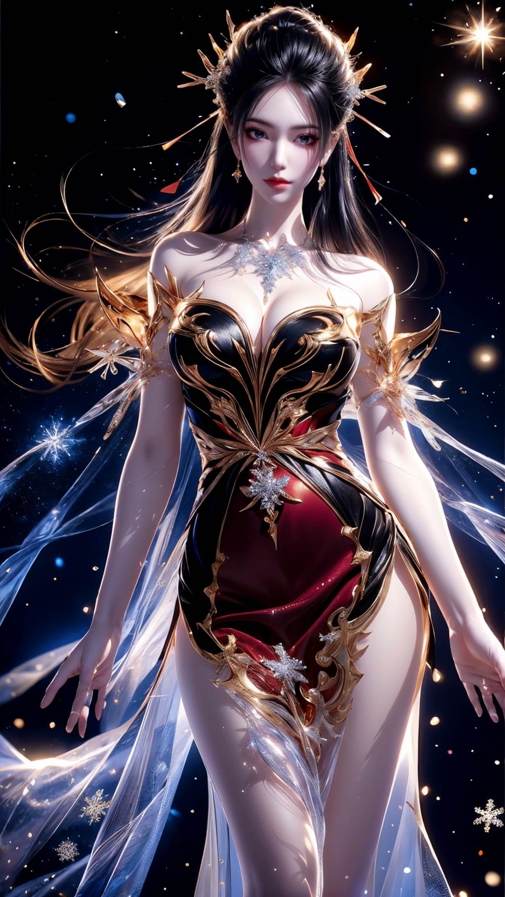 图片[53]-AI绘画 769 天行九歌-焰灵姬[61P] – 速更版-美库