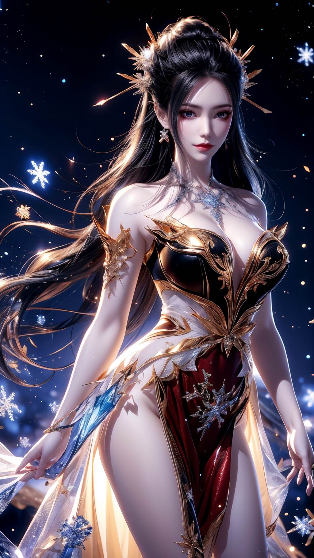 图片[55]-AI绘画 769 天行九歌-焰灵姬[61P] – 速更版-美库