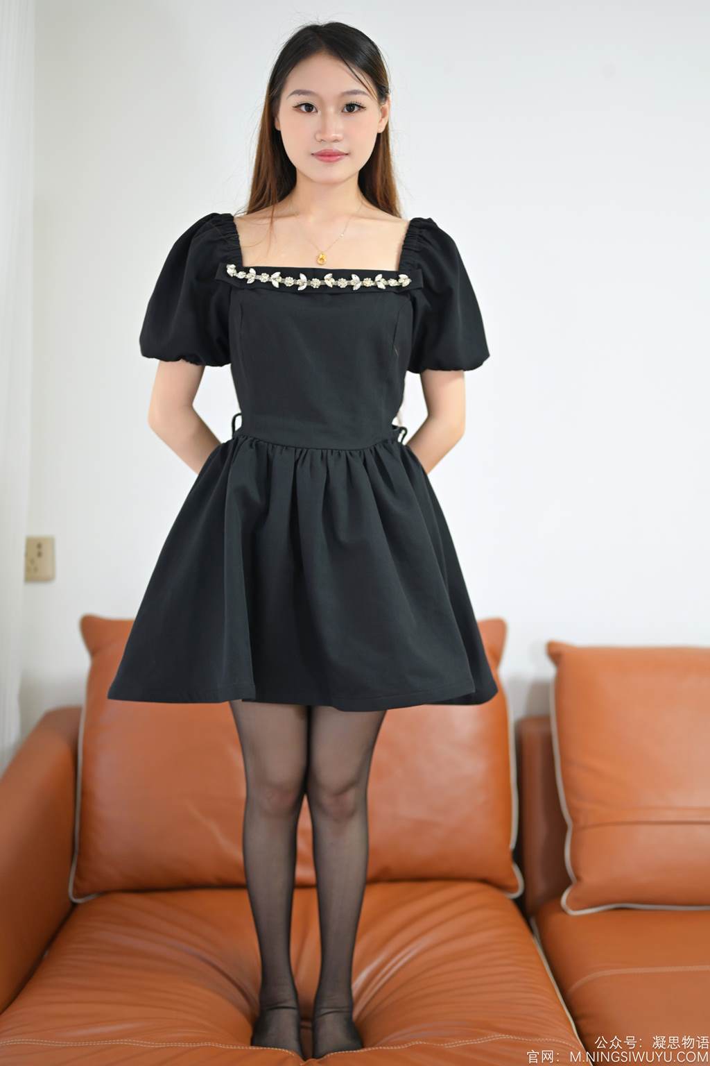 图片[79]-凝思摄影 NO.001 怡怡-连衣裙、黑丝、高跟鞋[137P] – 速更版-美库