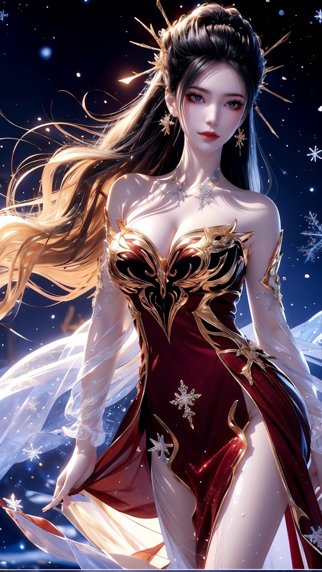 图片[56]-AI绘画 769 天行九歌-焰灵姬[61P] – 速更版-美库