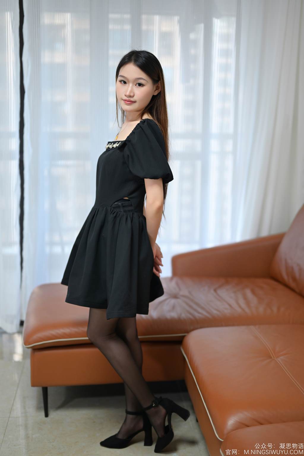 图片[126]-凝思摄影 NO.001 怡怡-连衣裙、黑丝、高跟鞋[137P] – 速更版-美库