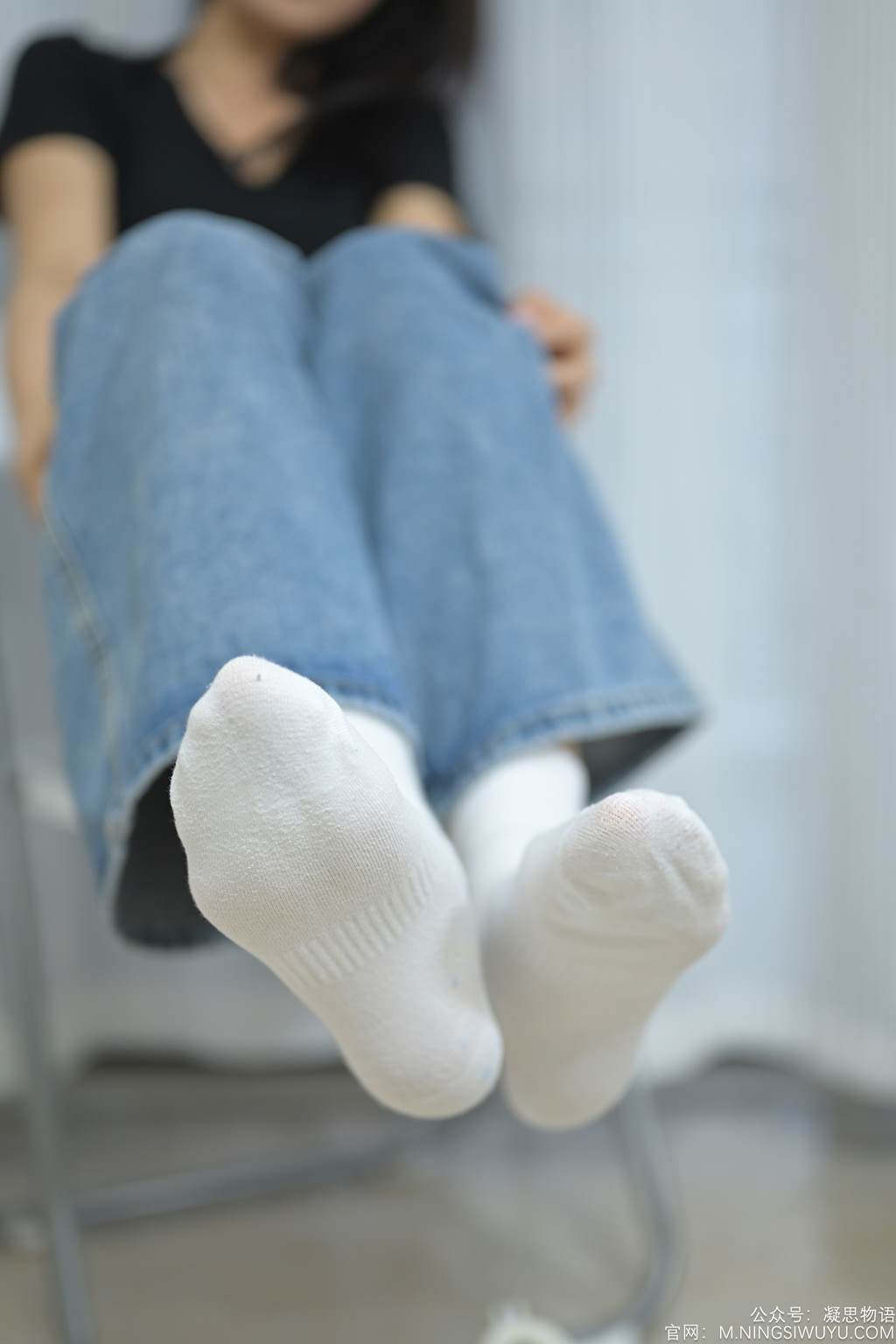 图片[14]-凝思摄影 NO.002 木木-T恤、短白袜、平底鞋[140P] – 速更版-美库