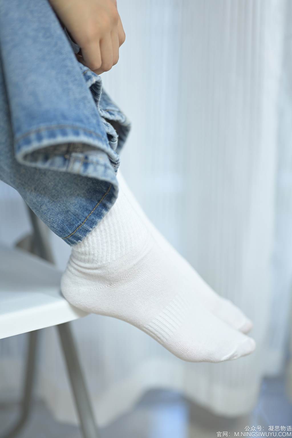 图片[22]-凝思摄影 NO.002 木木-T恤、短白袜、平底鞋[140P] – 速更版-美库