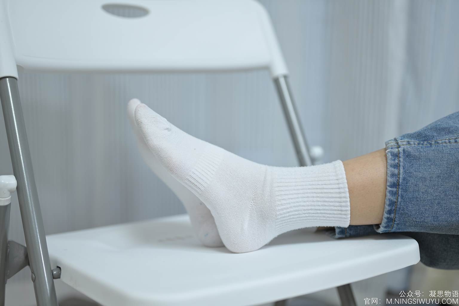 图片[25]-凝思摄影 NO.002 木木-T恤、短白袜、平底鞋[140P] – 速更版-美库