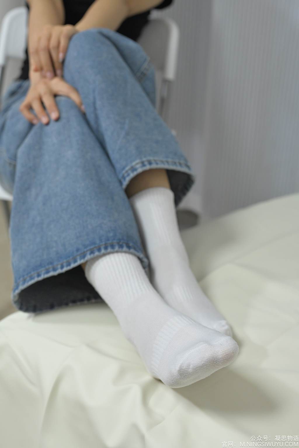图片[59]-凝思摄影 NO.002 木木-T恤、短白袜、平底鞋[140P] – 速更版-美库