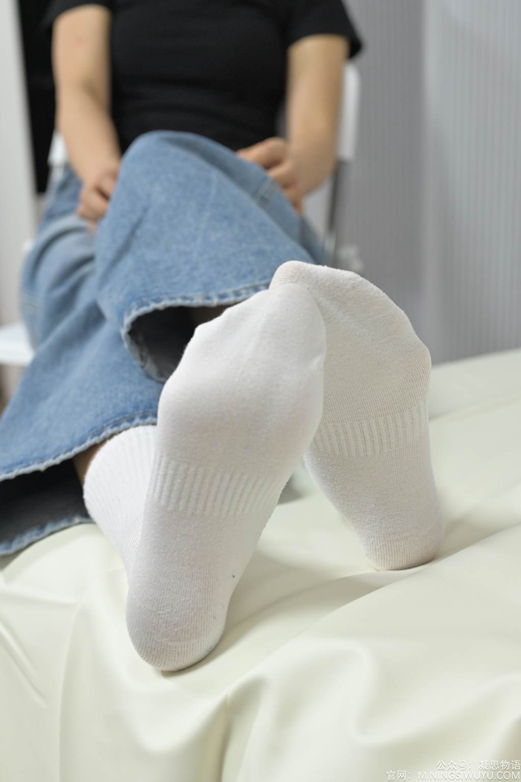图片[62]-凝思摄影 NO.002 木木-T恤、短白袜、平底鞋[140P] – 速更版-美库