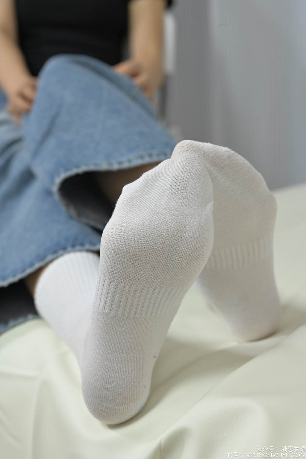 图片[63]-凝思摄影 NO.002 木木-T恤、短白袜、平底鞋[140P] – 速更版-美库