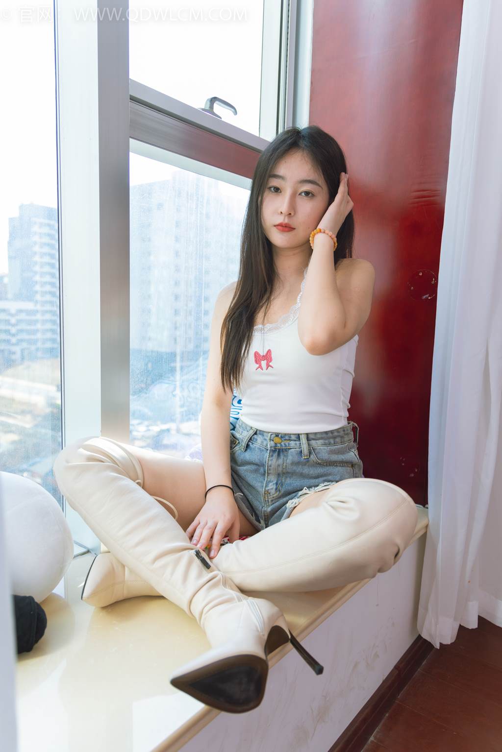 图片[12]-物恋传媒 NO.2456 美兔-高跟长靴、浅绿色短棉袜、裸足[130P] – 速更版-美库