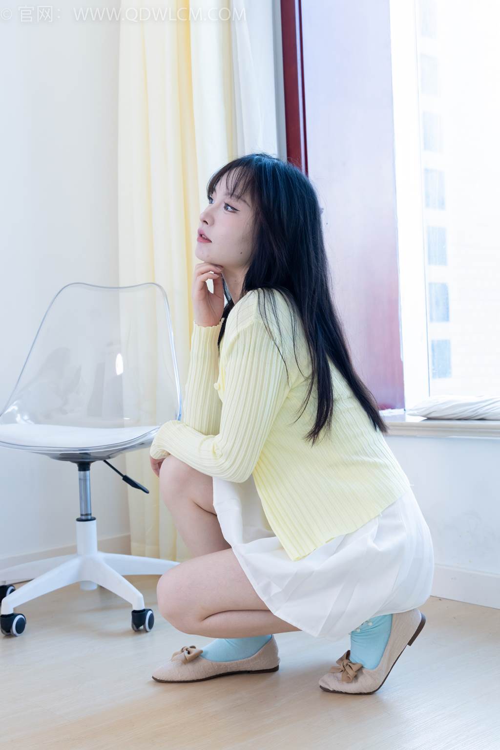 图片[10]-物恋传媒 NO.2457 小酒-平底鞋、浅蓝色短棉袜[123P] – 速更版-美库