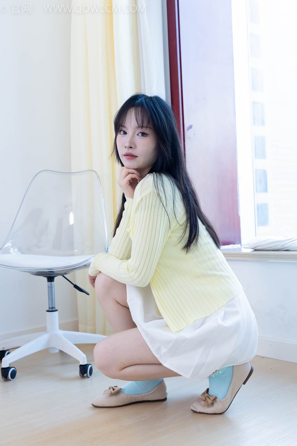 图片[11]-物恋传媒 NO.2457 小酒-平底鞋、浅蓝色短棉袜[123P] – 速更版-美库