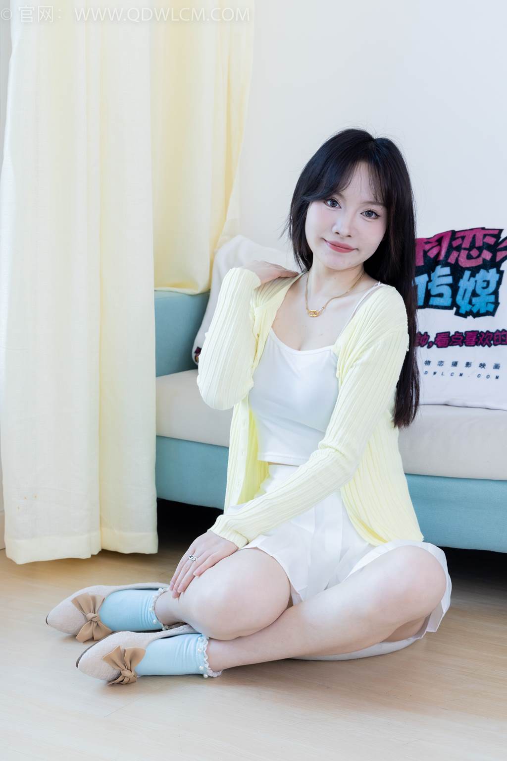 图片[20]-物恋传媒 NO.2457 小酒-平底鞋、浅蓝色短棉袜[123P] – 速更版-美库