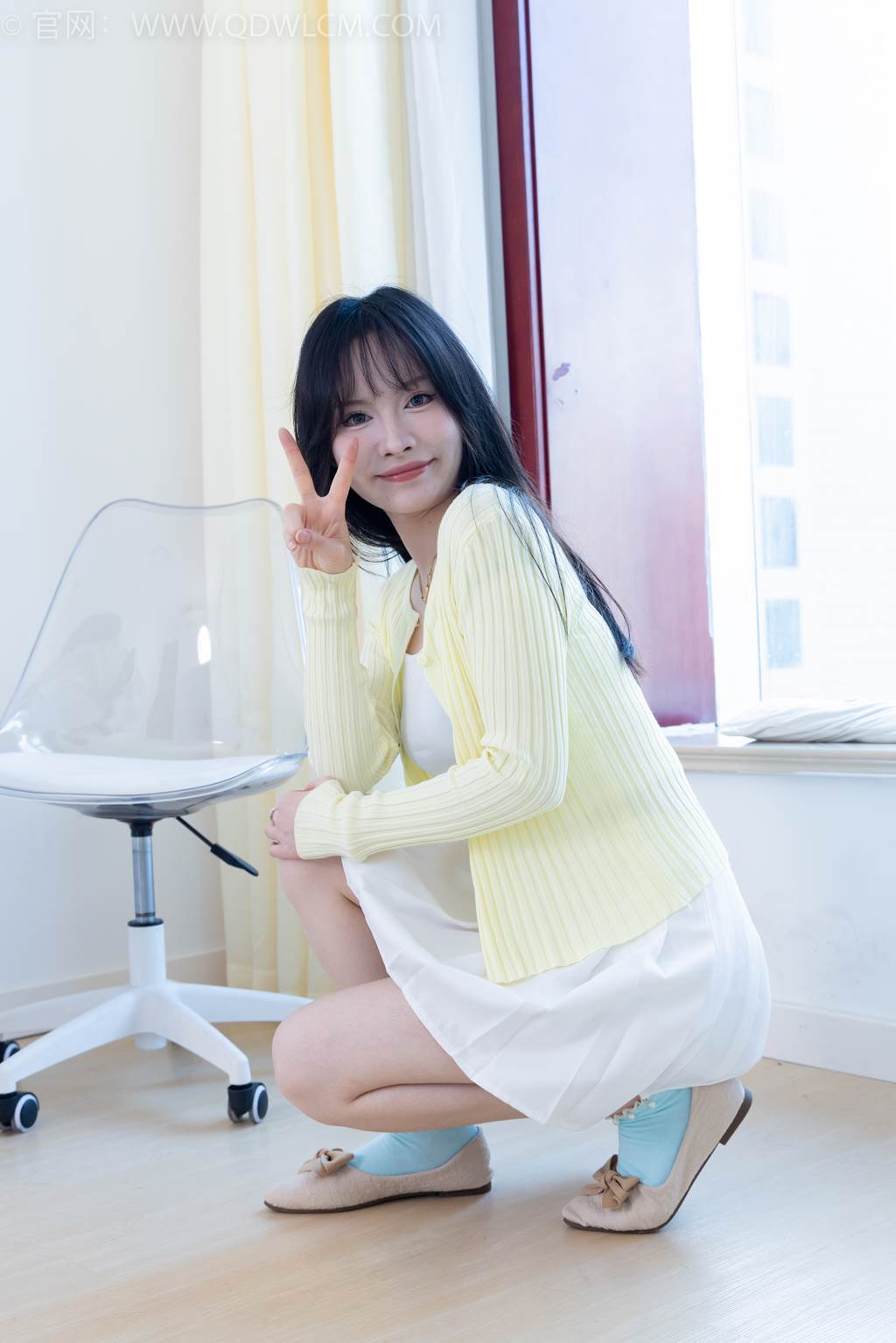 图片[23]-物恋传媒 NO.2457 小酒-平底鞋、浅蓝色短棉袜[123P] – 速更版-美库