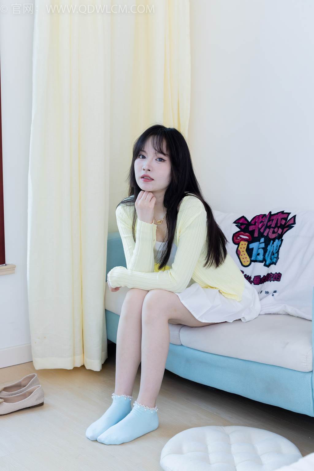 图片[47]-物恋传媒 NO.2457 小酒-平底鞋、浅蓝色短棉袜[123P] – 速更版-美库