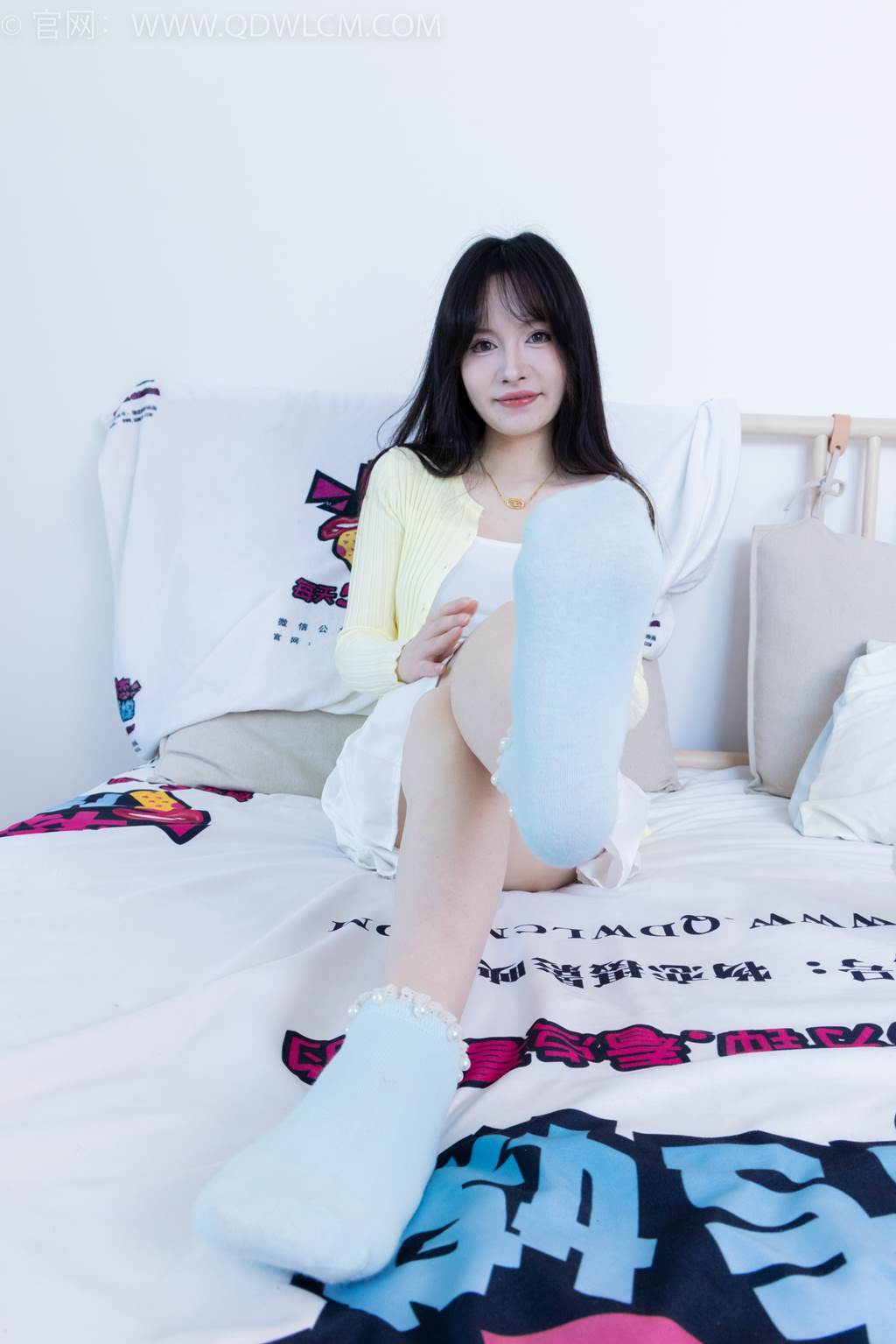 图片[52]-物恋传媒 NO.2457 小酒-平底鞋、浅蓝色短棉袜[123P] – 速更版-美库