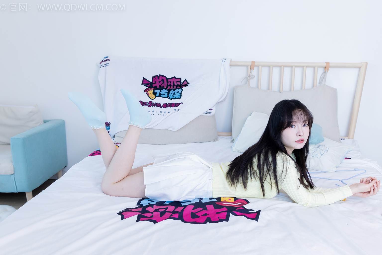 图片[53]-物恋传媒 NO.2457 小酒-平底鞋、浅蓝色短棉袜[123P] – 速更版-美库