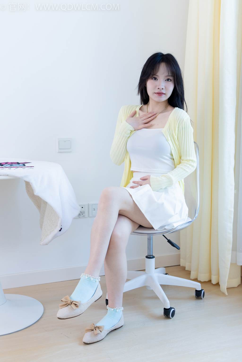 图片[91]-物恋传媒 NO.2457 小酒-平底鞋、浅蓝色短棉袜[123P] – 速更版-美库