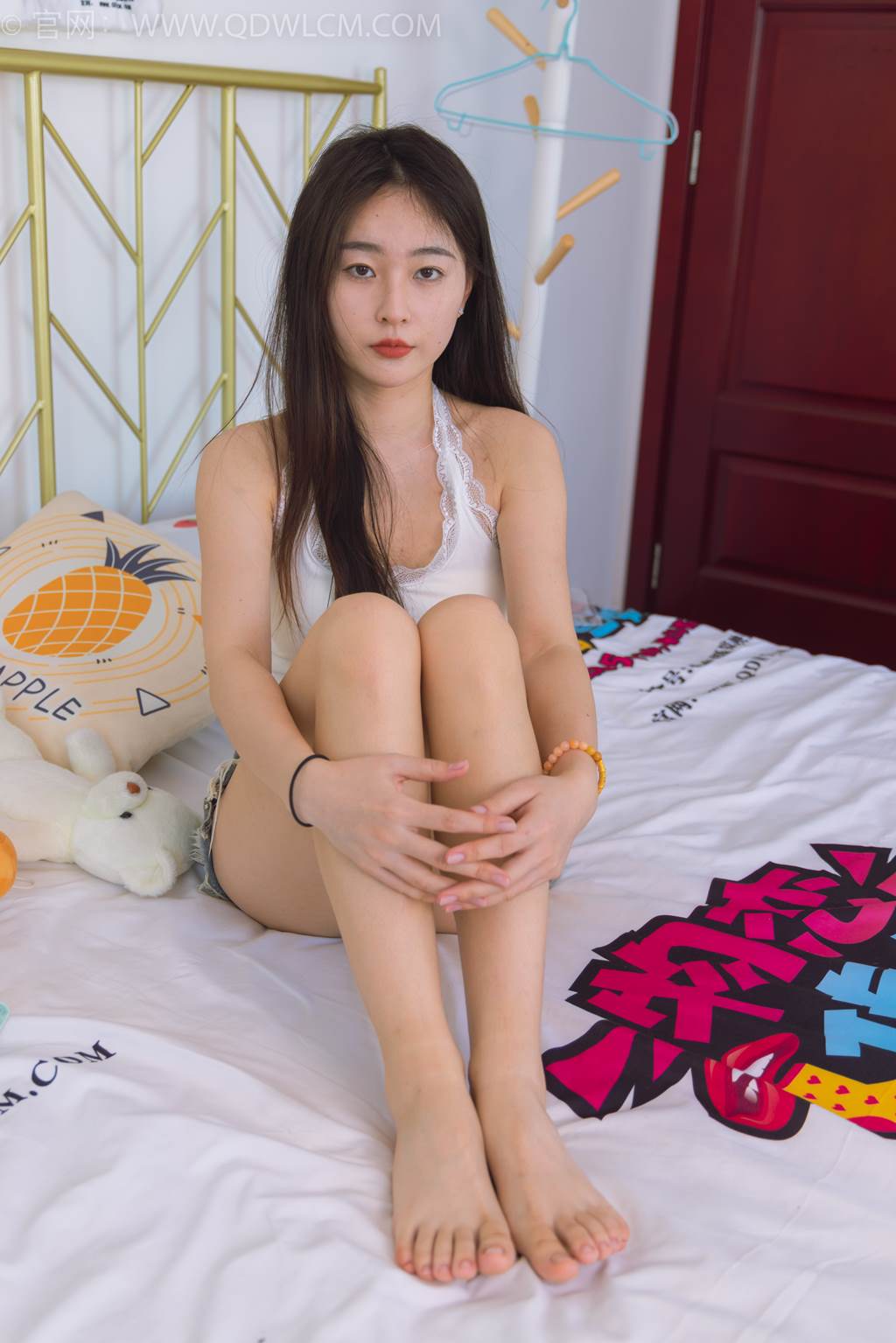 图片[123]-物恋传媒 NO.2456 美兔-高跟长靴、浅绿色短棉袜、裸足[130P] – 速更版-美库