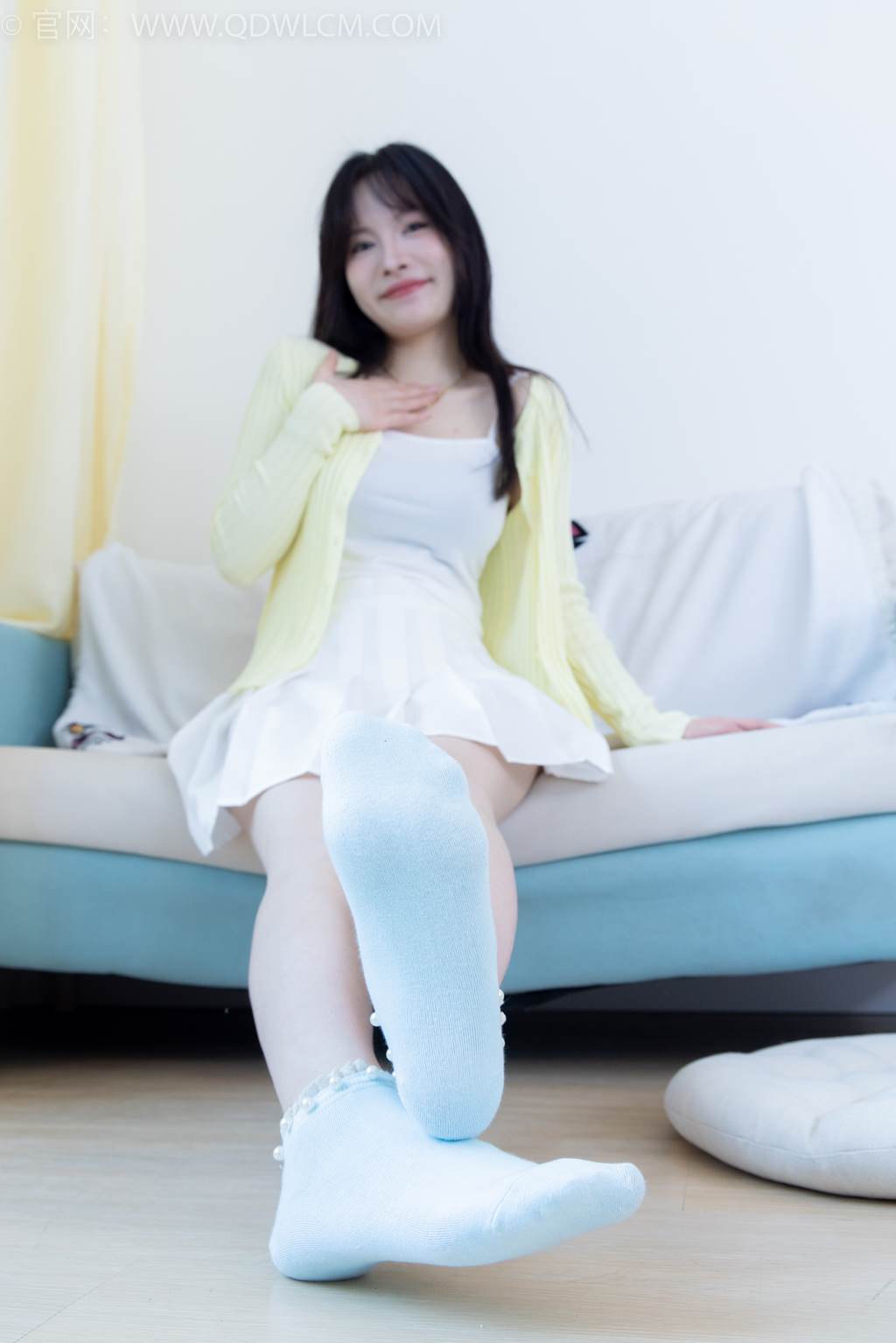 图片[111]-物恋传媒 NO.2457 小酒-平底鞋、浅蓝色短棉袜[123P] – 速更版-美库