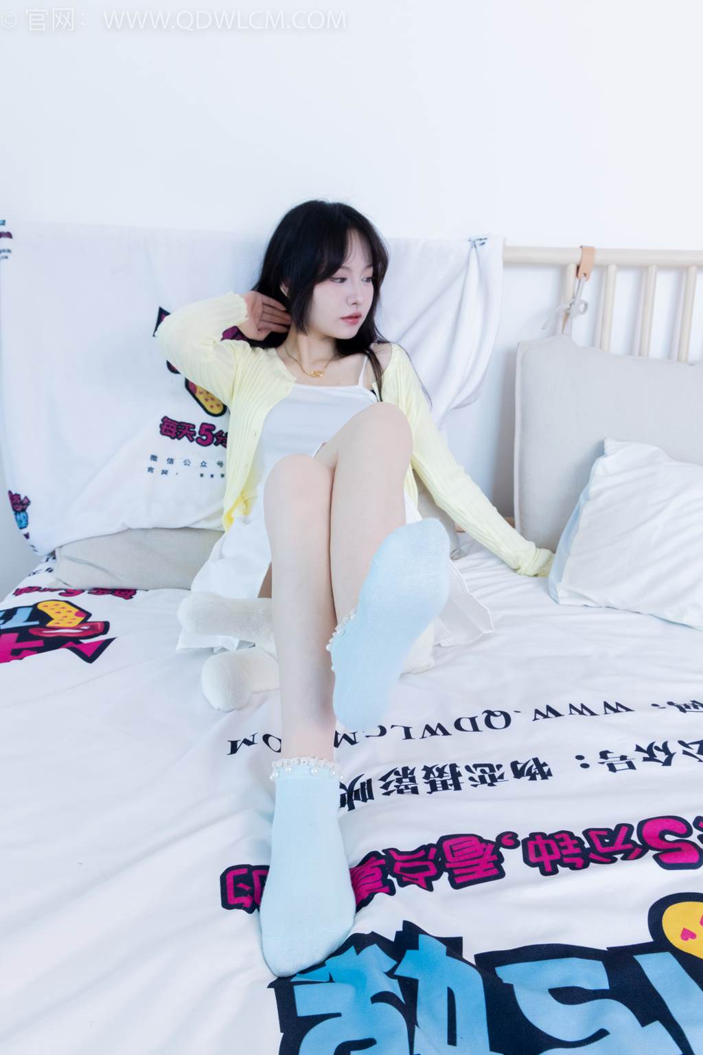 图片[116]-物恋传媒 NO.2457 小酒-平底鞋、浅蓝色短棉袜[123P] – 速更版-美库