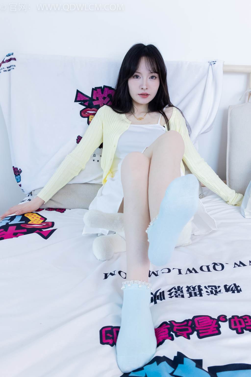 图片[118]-物恋传媒 NO.2457 小酒-平底鞋、浅蓝色短棉袜[123P] – 速更版-美库