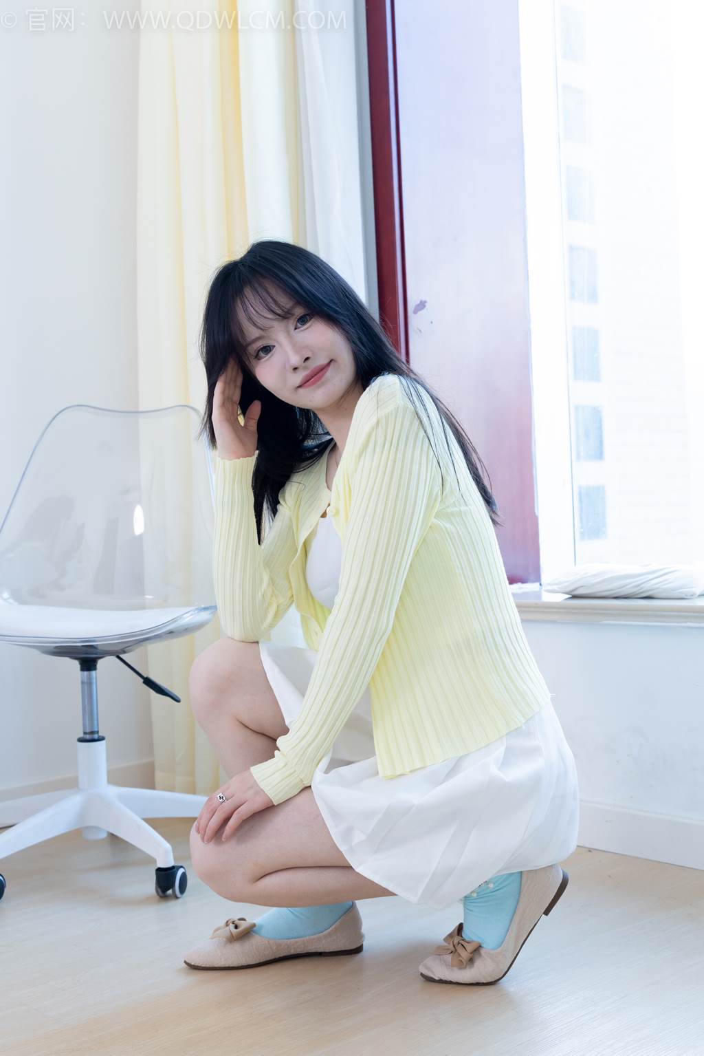 图片[122]-物恋传媒 NO.2457 小酒-平底鞋、浅蓝色短棉袜[123P] – 速更版-美库