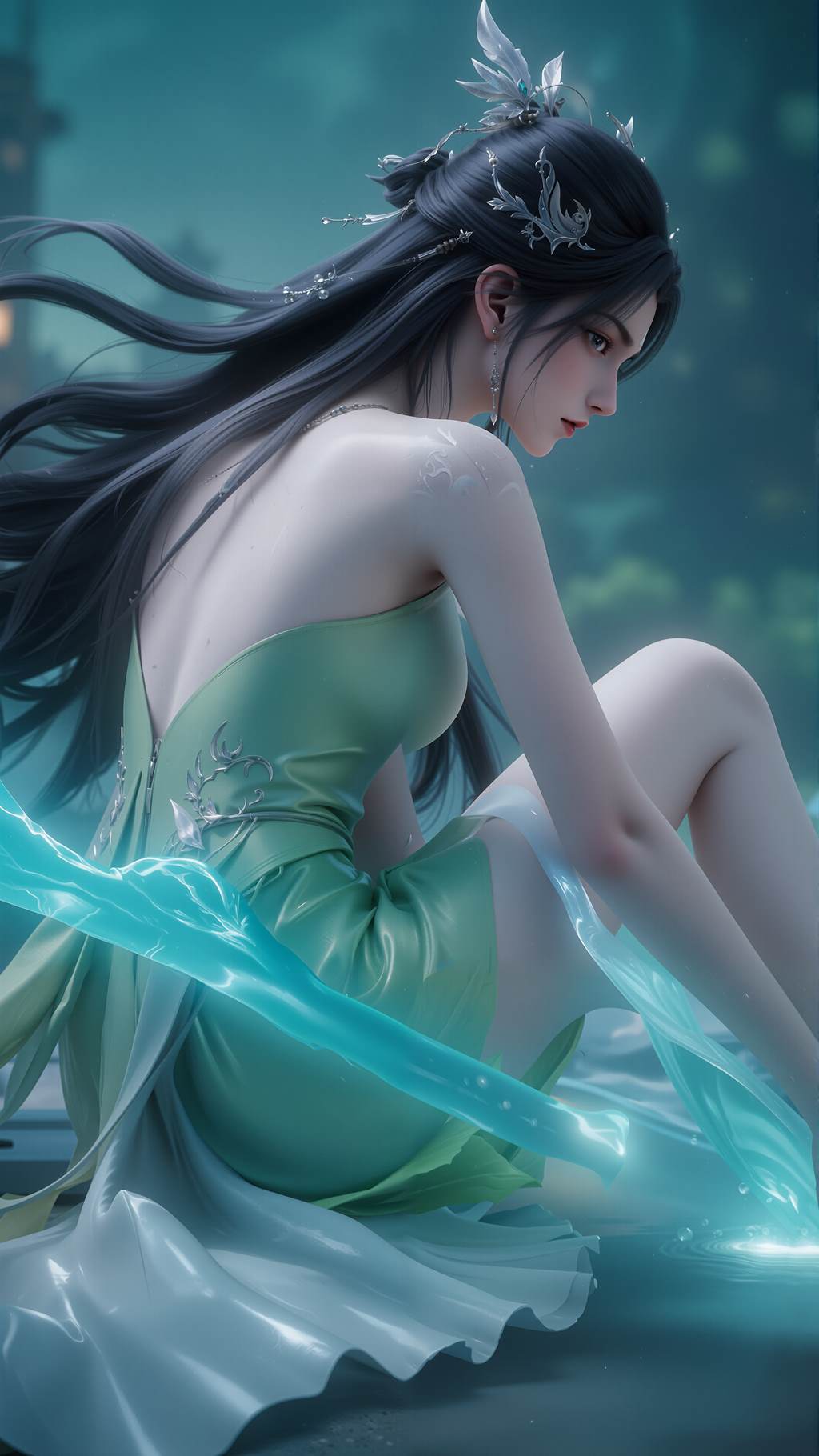 图片[15]-AI绘画 772 诛仙-陆雪琪[18P] – 速更版-美库