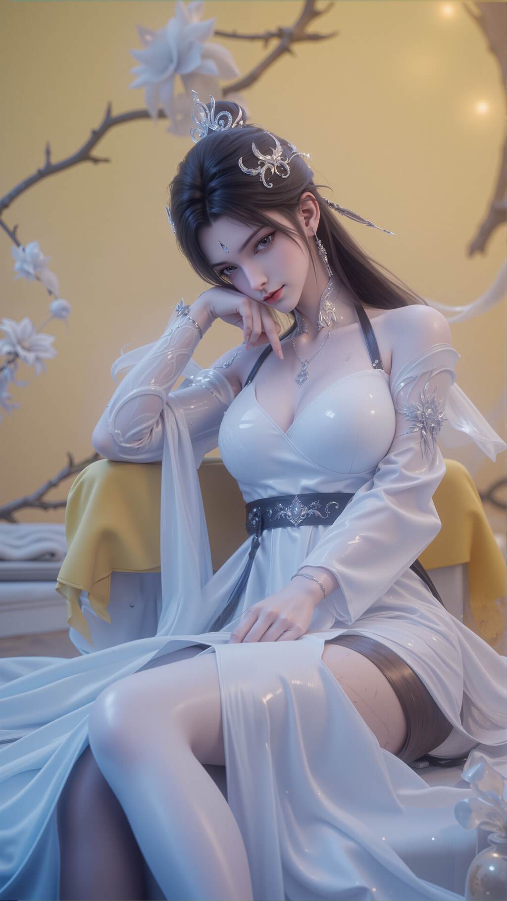 图片[19]-AI绘画 772 诛仙-陆雪琪[18P] – 速更版-美库