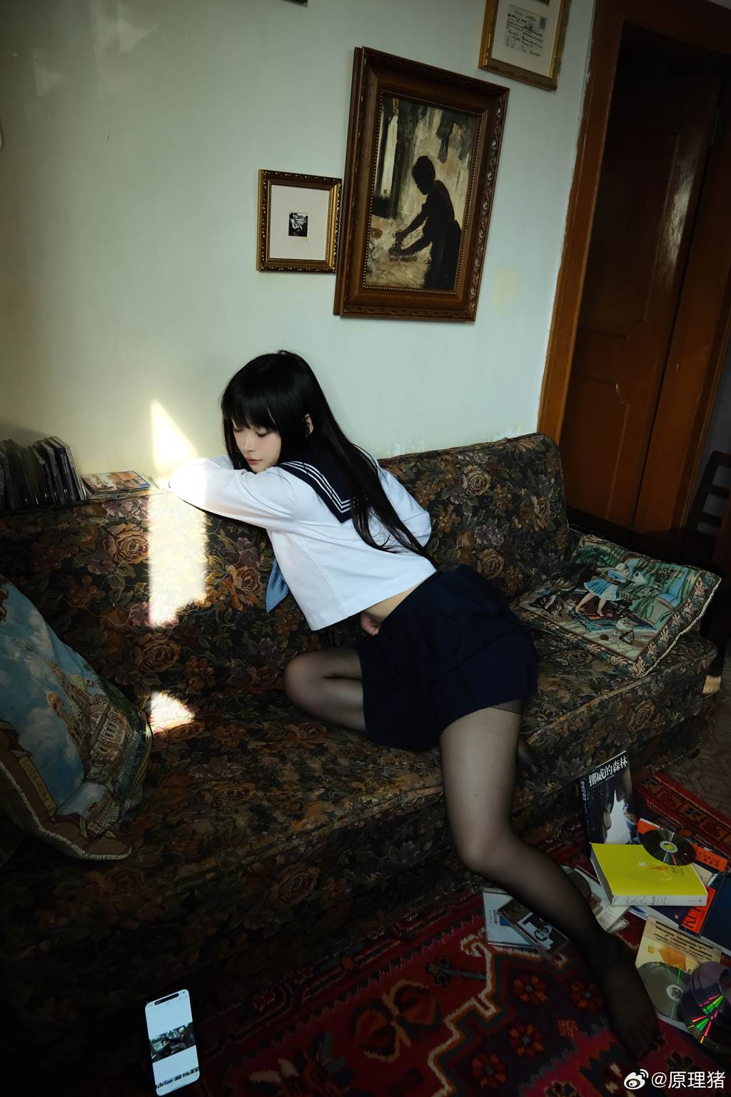 图片[12]-白莉爱吃巧克力 – 原理猪 闺房JK[17P] – 速更版-美库