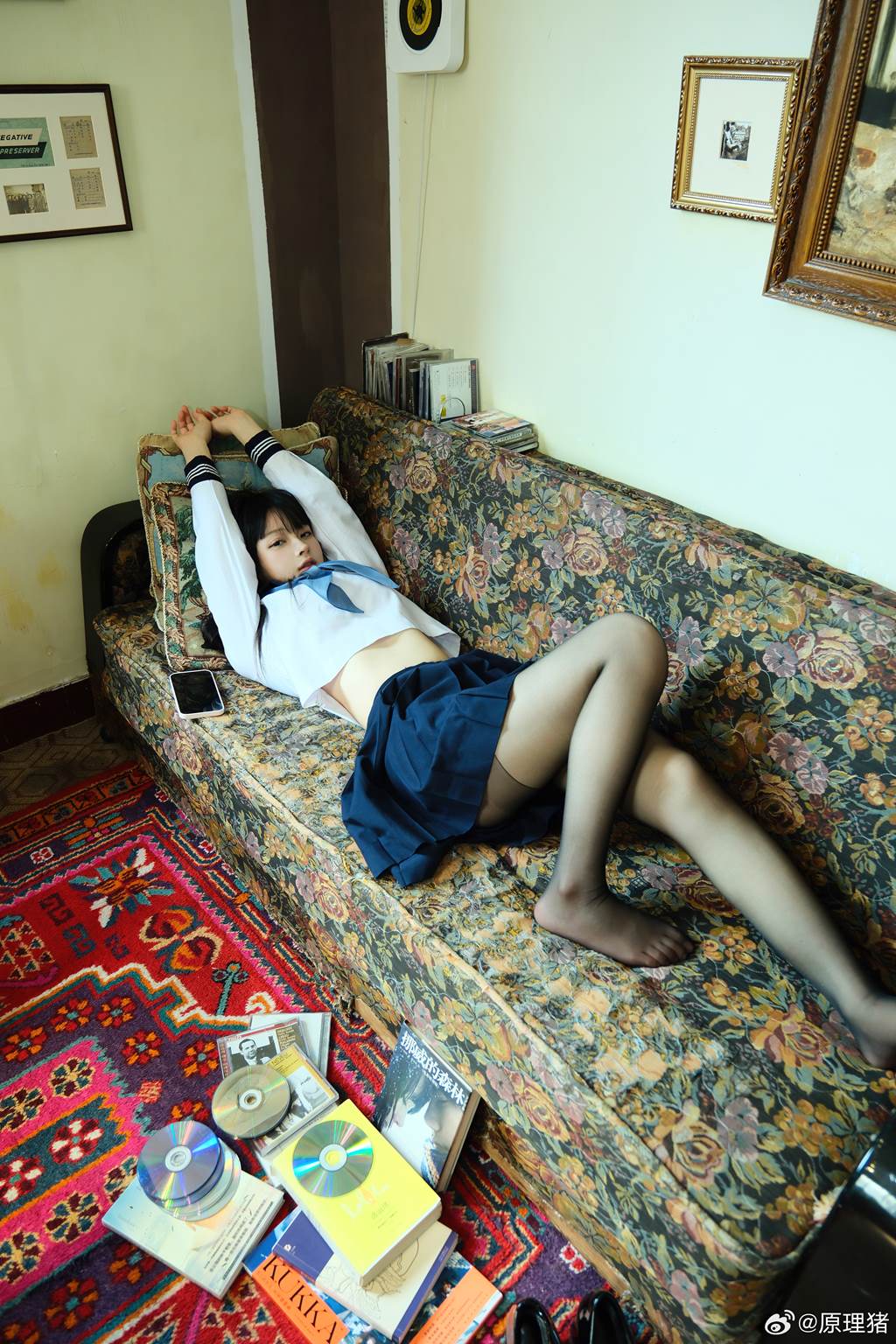 图片[15]-白莉爱吃巧克力 – 原理猪 闺房JK[17P] – 速更版-美库